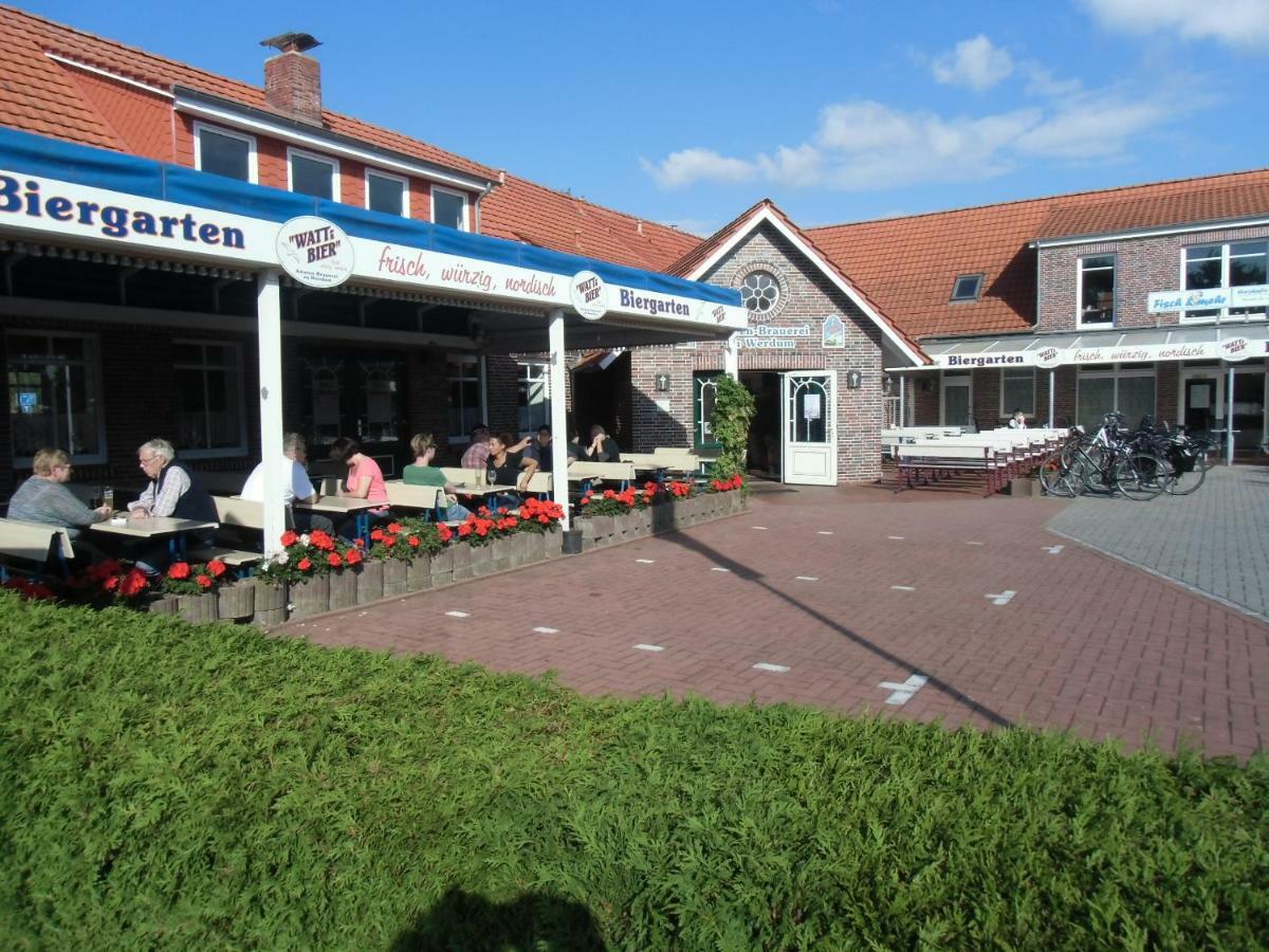 Ferienwohnung Heimathafen Werdum Exteriör bild